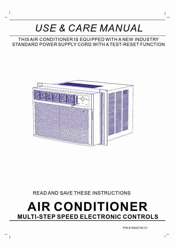 Frigidaire Air Conditioner 819042150-01-page_pdf